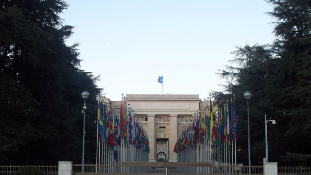 1771858100 22 Pegada de carbono militar segue sob sigilo Fachada da ONU