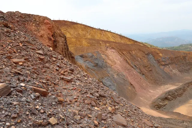 Visita à área da mineradora Gute Sicht na Serra do Curral 