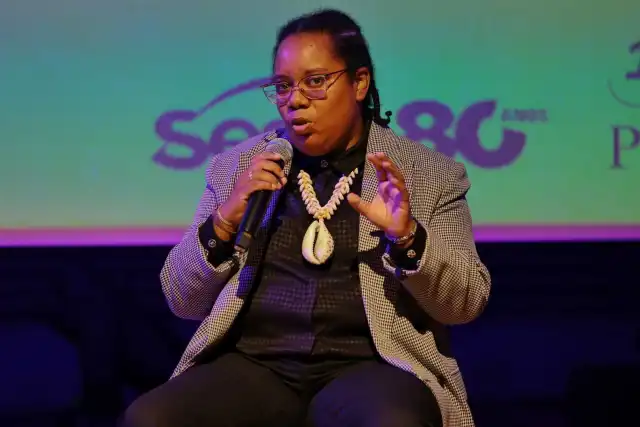 Sócia diretora na Alma Preta Jornalismo, Elaine Silva