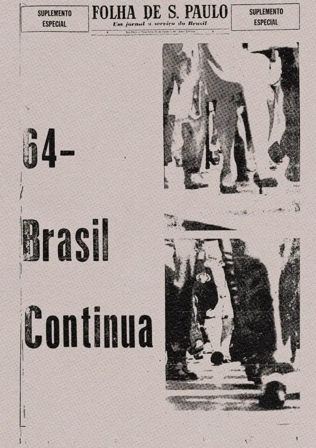 Anúncio publicado no dia 31 de março de 1964 corroborando o golpe