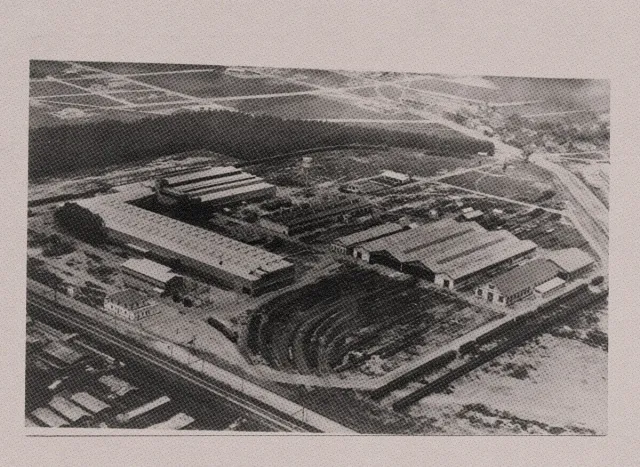 Vista aérea da Cobrasma em 1948