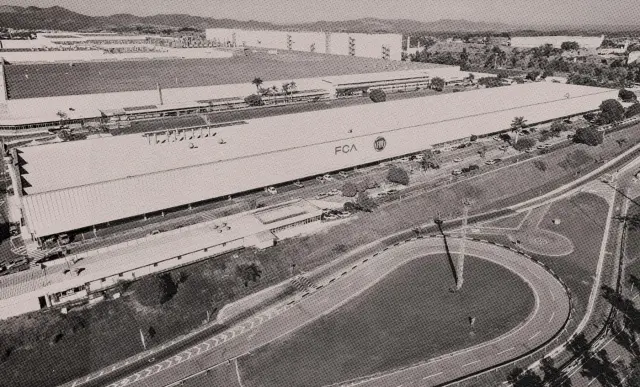 Estrutura atual da Fiat em Betim, Minas Gerais