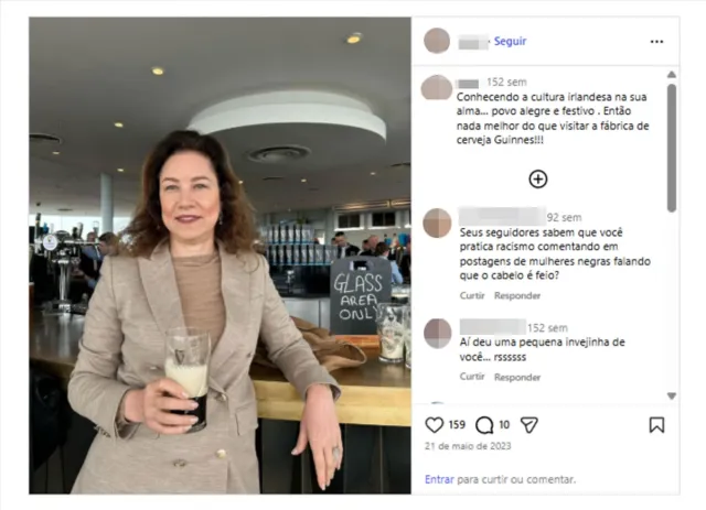 Endocrinologista Ana Paula Xavier, na fábrica da cervejaria Guinness, na Irlanda, onde estava para participar do 30º Congresso Europeu de Obesidade, em Dublin, em 2023