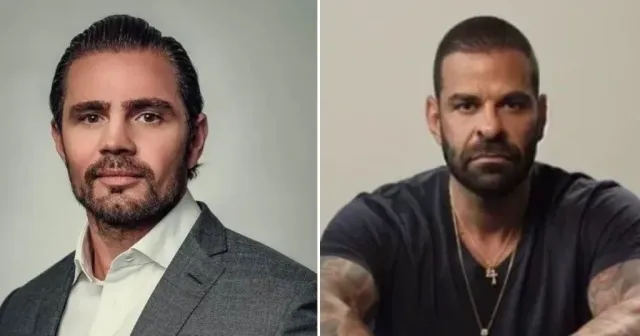 Colagem com as fotos de Daniel Vorcaro (à esq) e Fabiano Zettel (à dir)