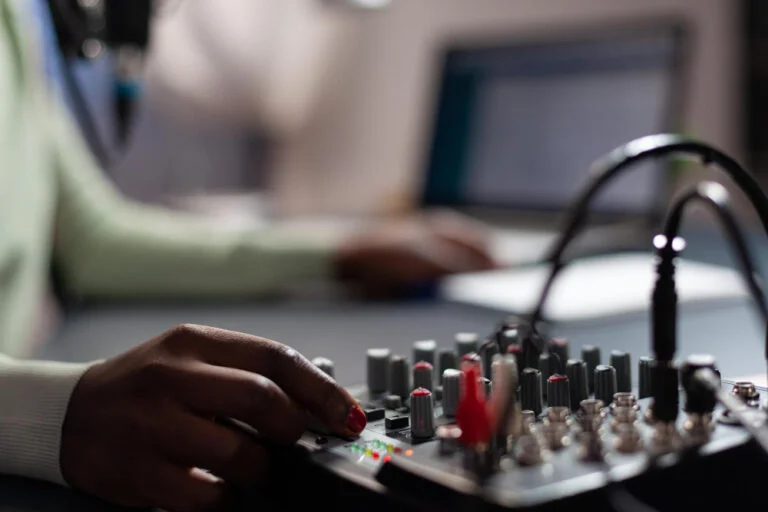audio produtora de áudio