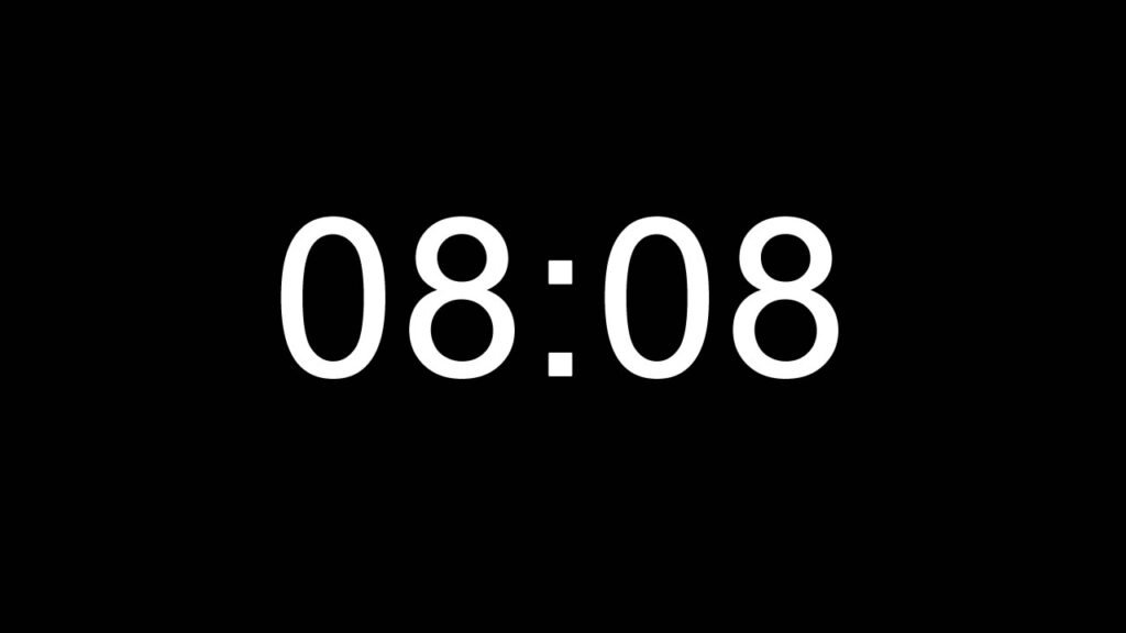 08:08: Significado: O que quer dizer essa hora?