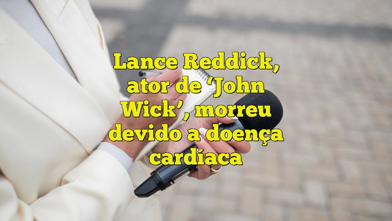 Lance Reddick, de 'John Wick', morreu de doença cardíaca - 07/04