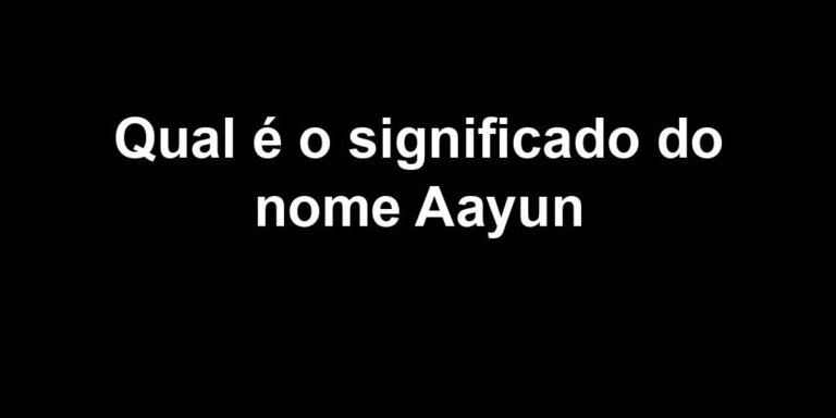 significado do nome aayun