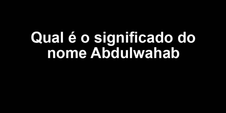 significado do nome abdulwahab