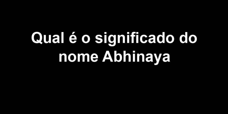 significado do nome abhinaya