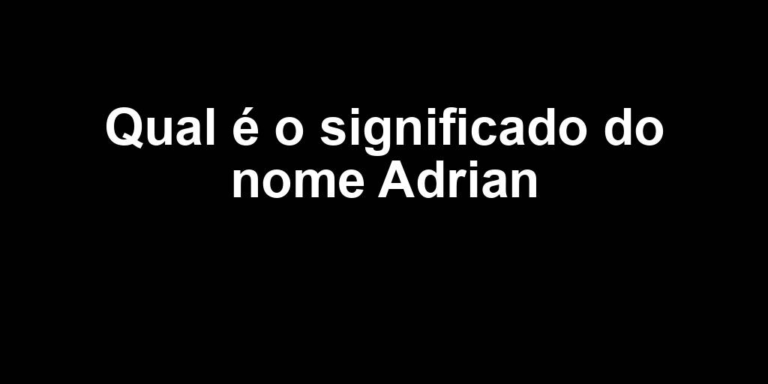 significado do nome adrian
