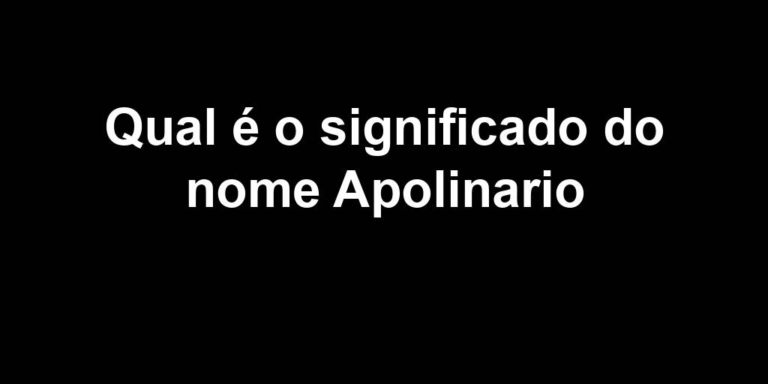 significado do nome apolinario significado do nome apolinario