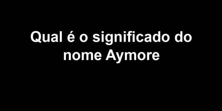significado do nome aymore significado do nome aymore