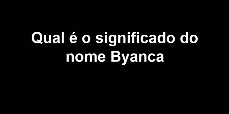 significado do nome byanca