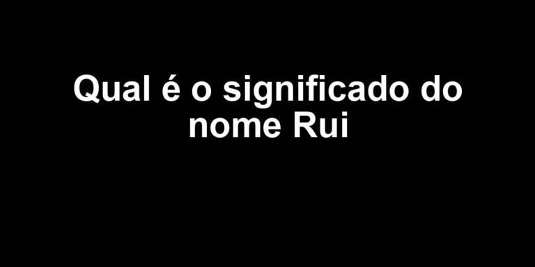 significado do nome rui significado do nome rui