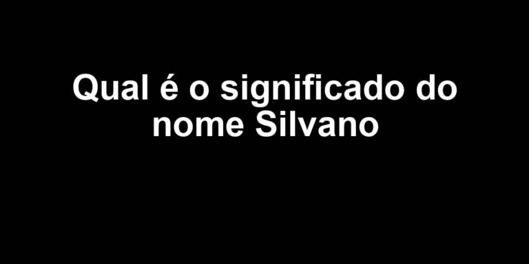 significado do nome silvano significado do nome silvano