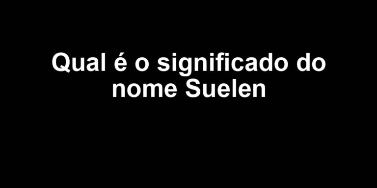 significado do nome suelen significado do nome suelen