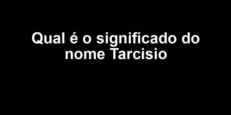significado do nome tarcisio significado do nome tarcisio