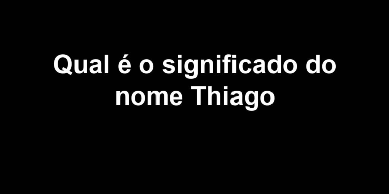 significado do nome thiago significado do nome thiago