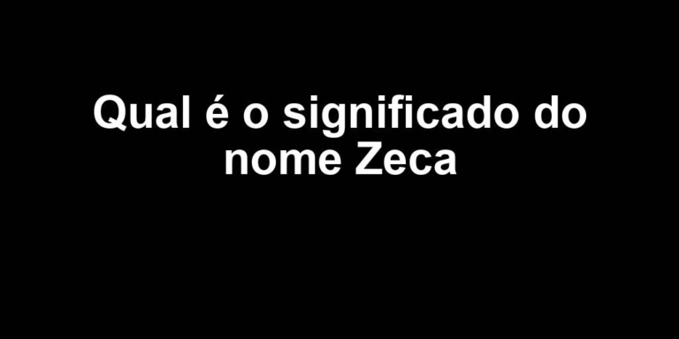 significado do nome zeca significado do nome zeca